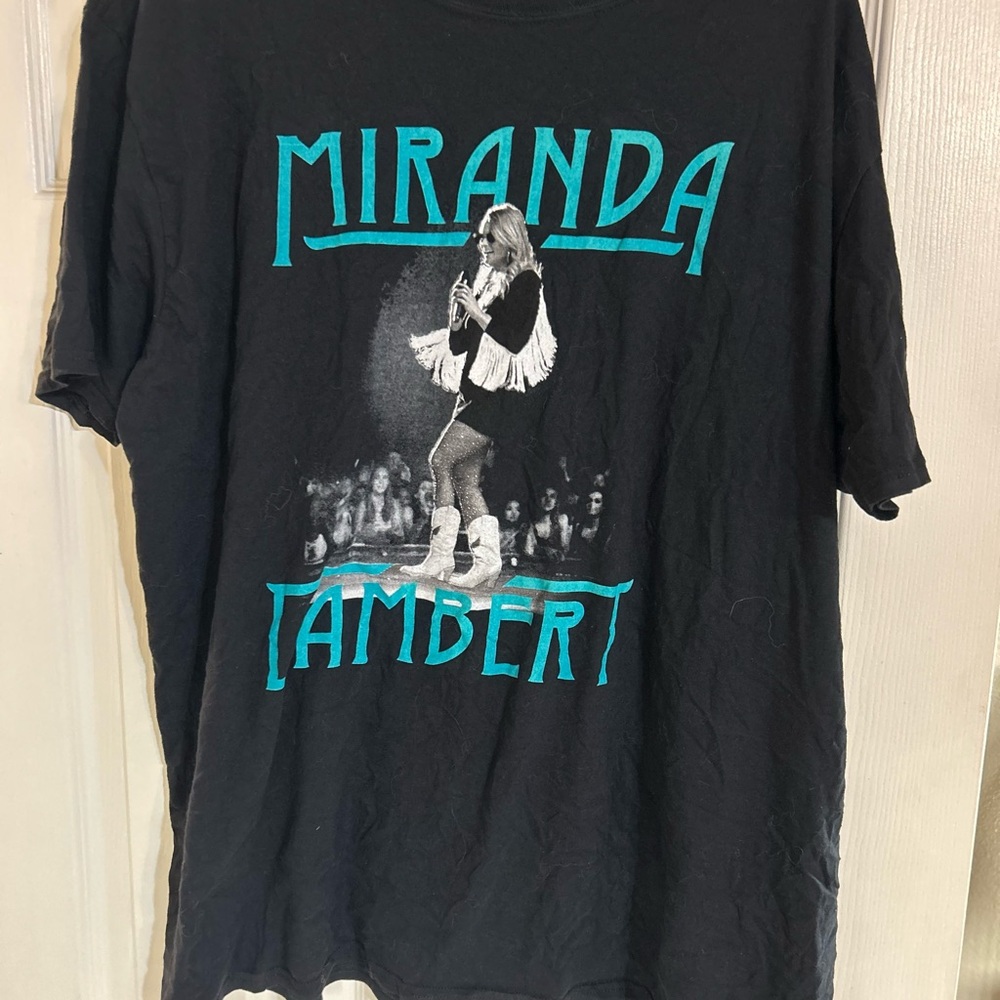 Miranda Lambert Black Graphic Short Sleeve Tee